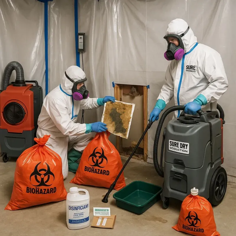 Contaminated Water Handling Protocols process in Thermalito, CA