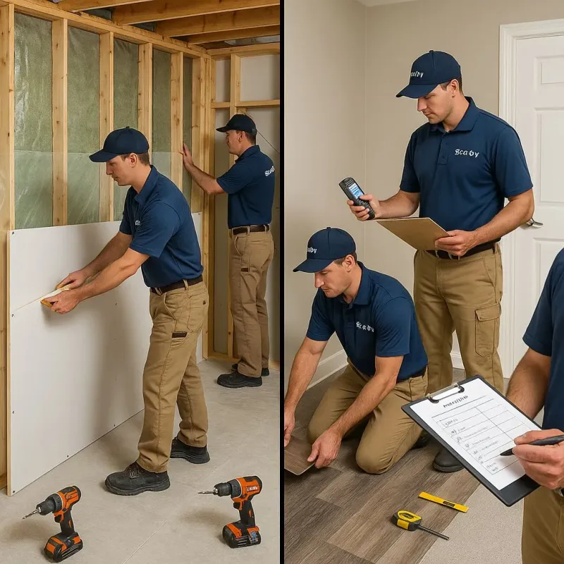 Repairs and Reconstruction process in Thermalito, CA